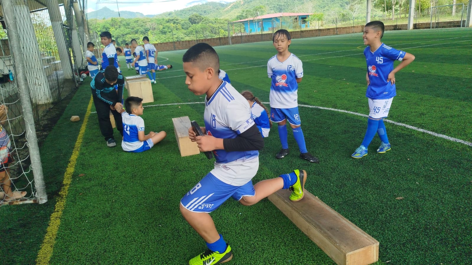 Entrenamiento de Willy Sport FC